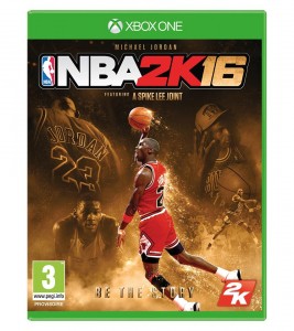 NBA 2K16 cover MJ COLLECTOR