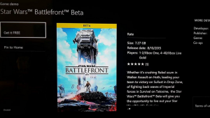 Beta Star Wars Battlefront