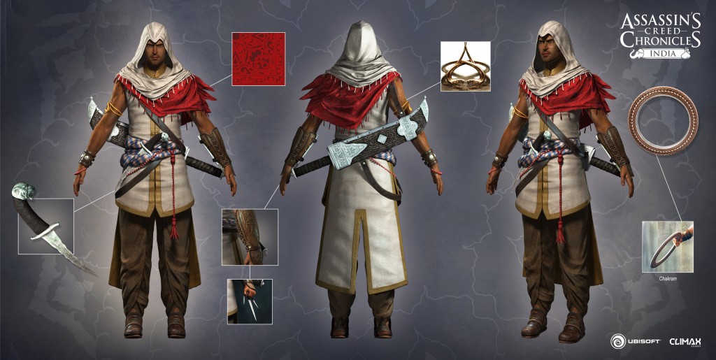 assassin's creed chronicles costume