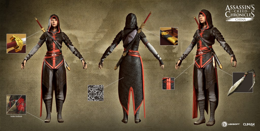 assassin's creed chronicles costume