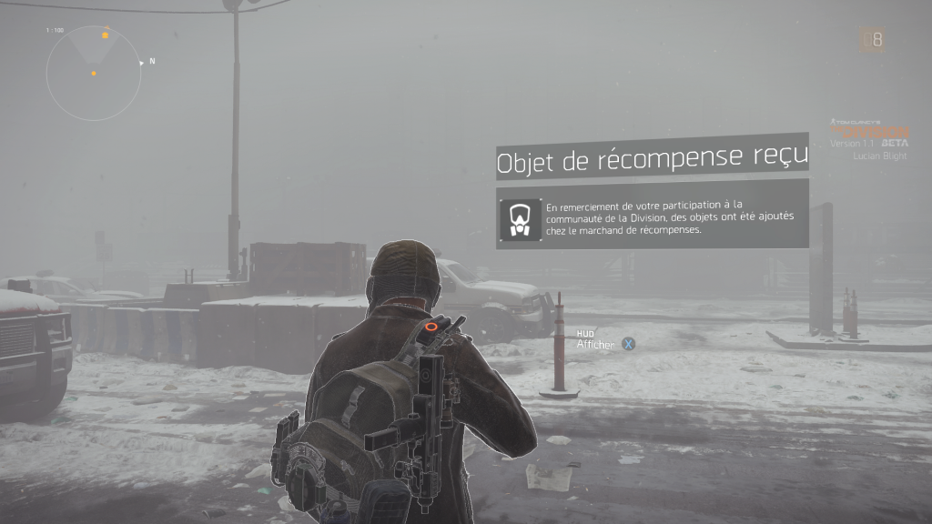 The Division bêta reward