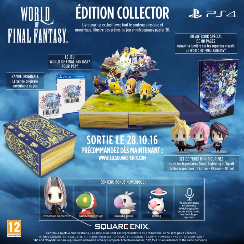 world of final fantasy collector