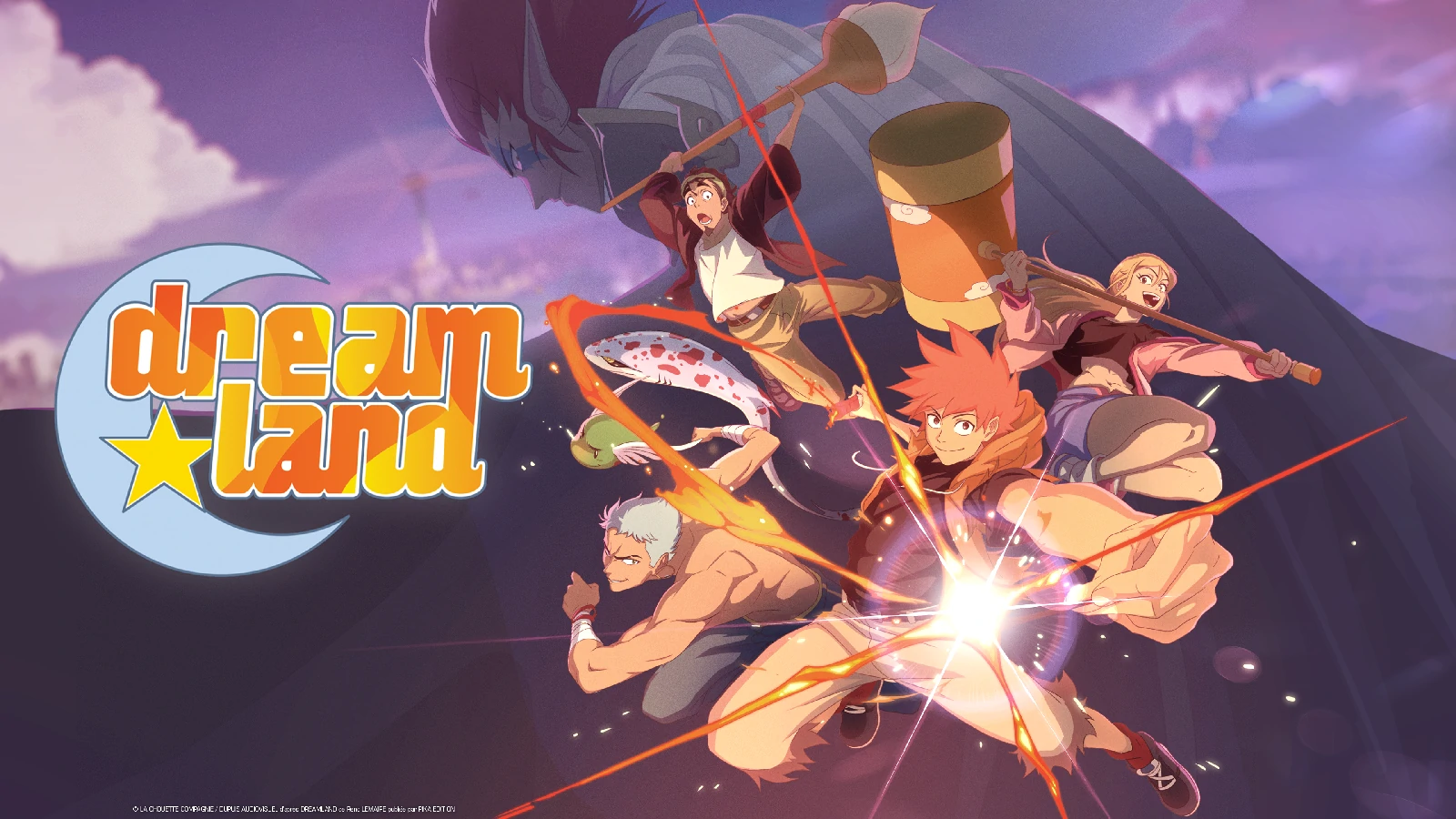 Lire la suite à propos de l’article Dreamland, l&rsquo;anime où le français est la version originale