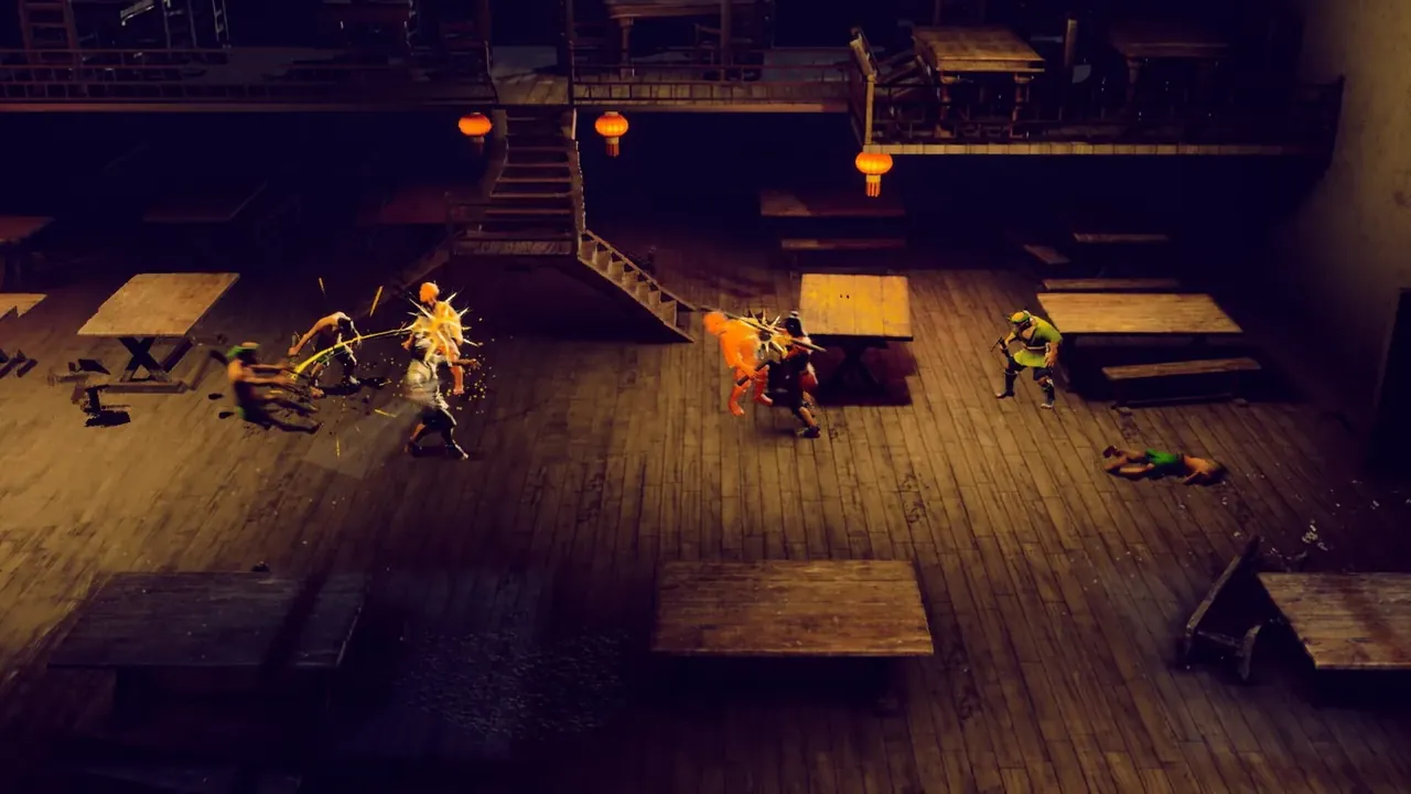 Capture du jeu 9 monkeys of shaolin