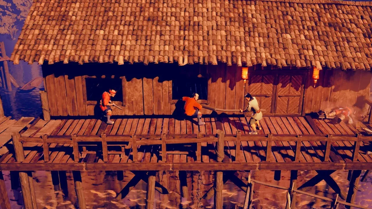Capture du jeu 9 monkeys of shaolin