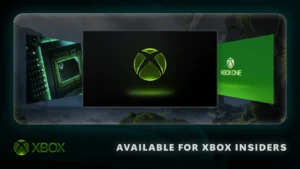 Bannière Xbox Insider annonçant les nouvelles fonctionnalités disponibles