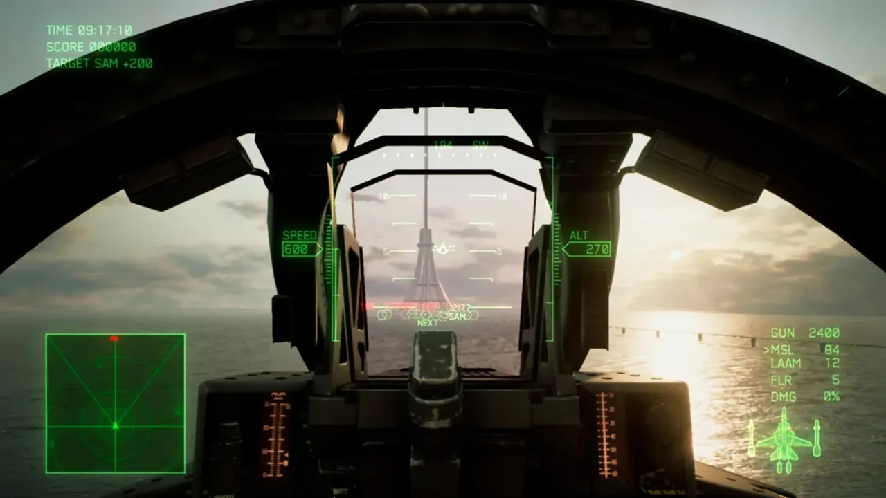 Capture du jeu Ace Combat 7