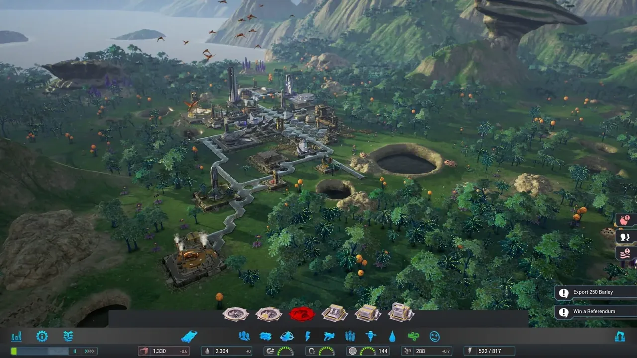 Capture du jeu Aven Colony