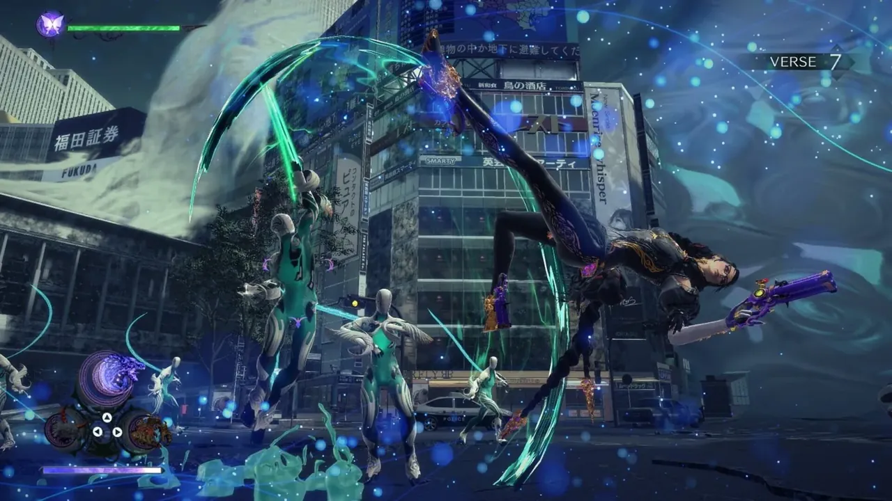 Capture du jeu Bayonetta 3