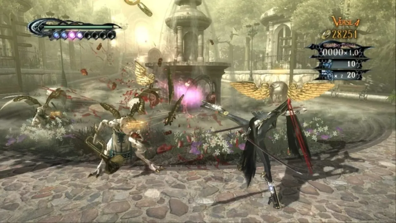 Capture du jeu Bayonetta