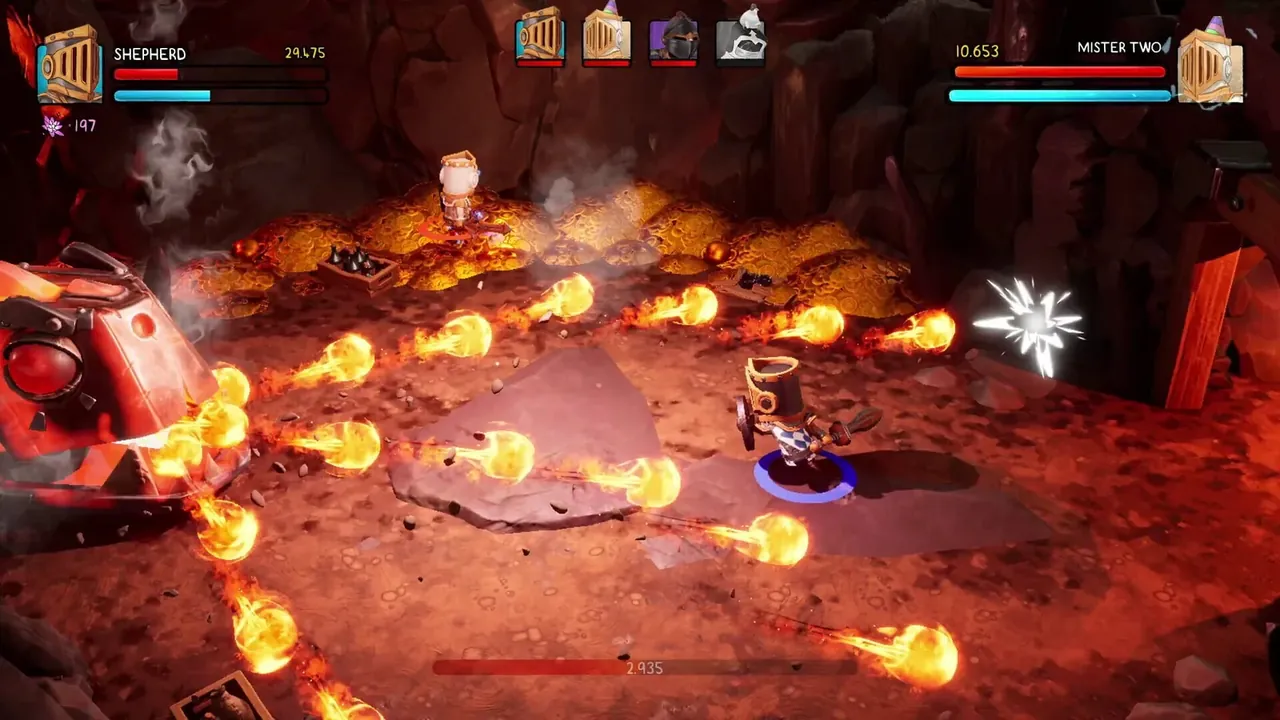 Capture du jeu Big Helmet Heroes