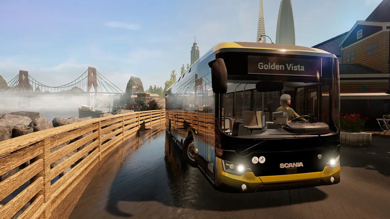 Capture du jeu Bus Simulator 21 Next Stop – Official School Bus