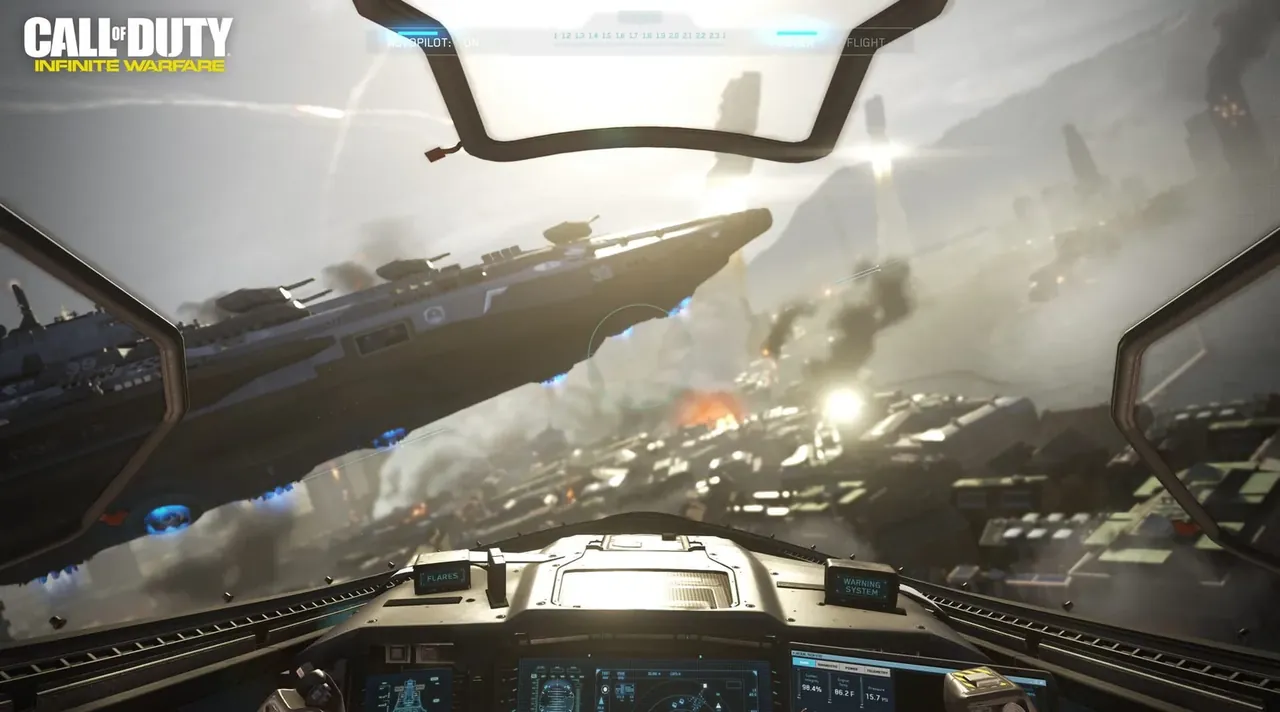 Capture du jeu Call of Duty Infinite Warfare