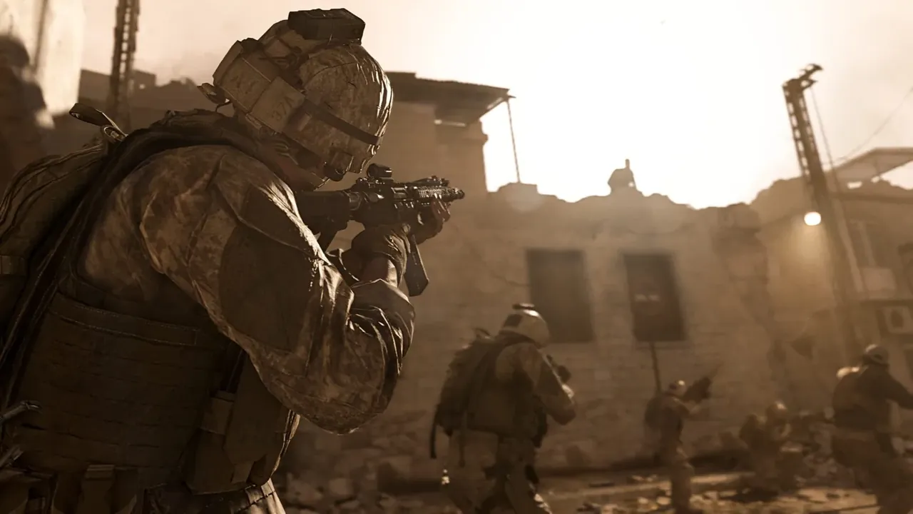 Capture du jeu Call of Duty Modern Warfare