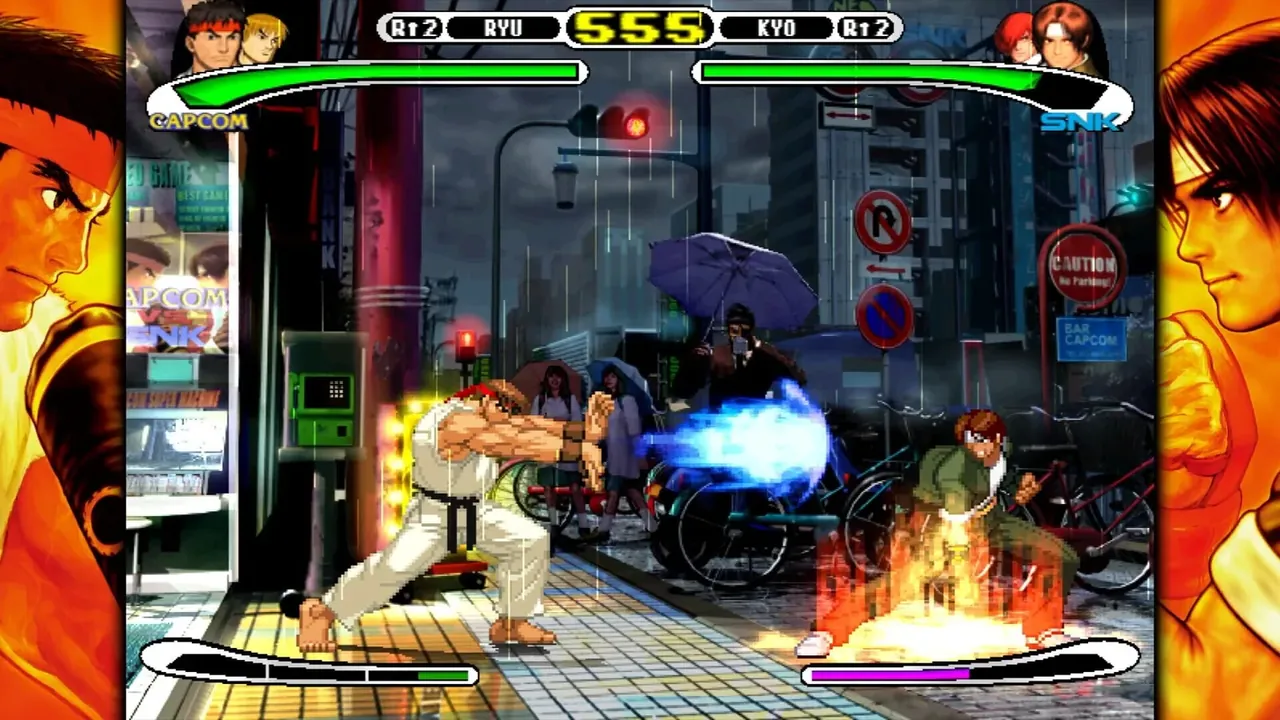 Capture du jeu Capcom Fighting Collection 2