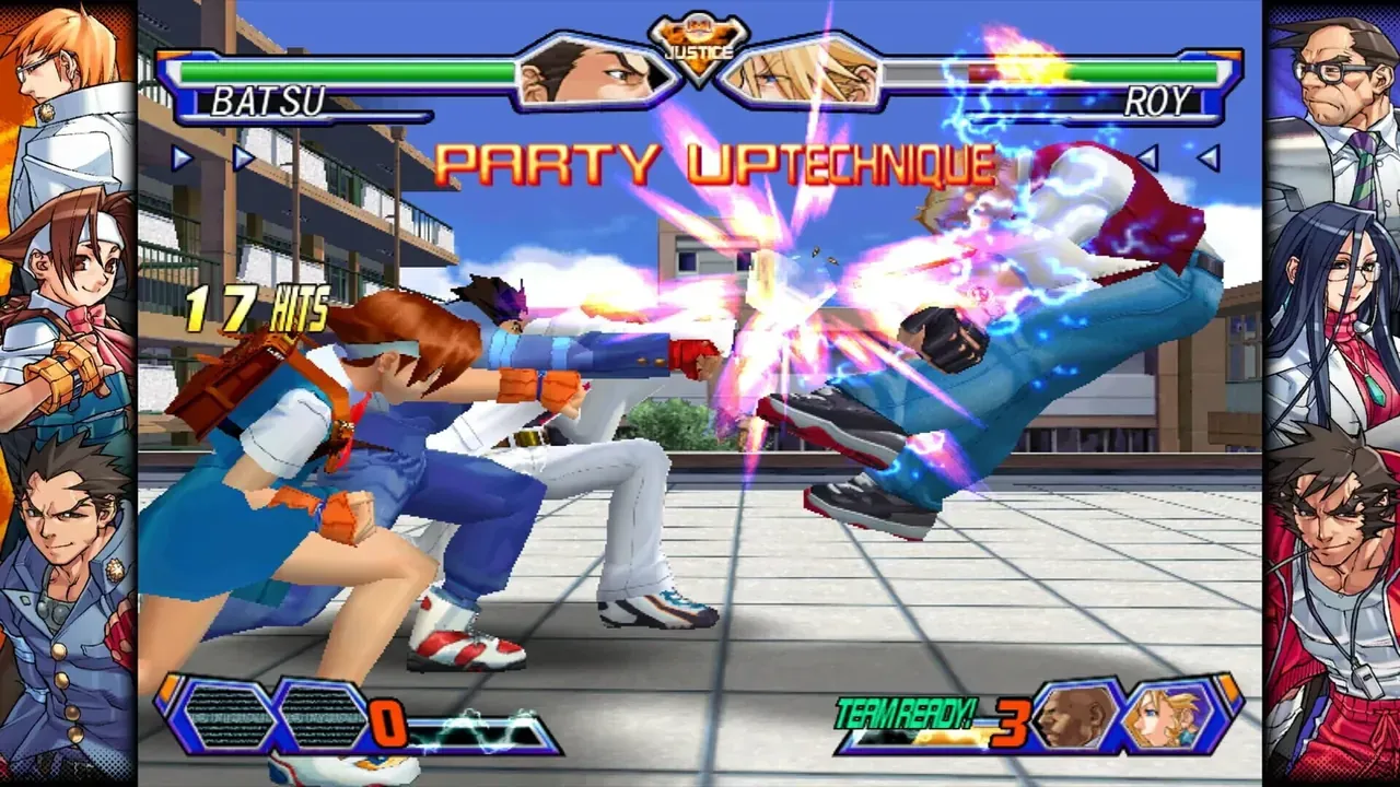 Capture du jeu Capcom Fighting Collection 2