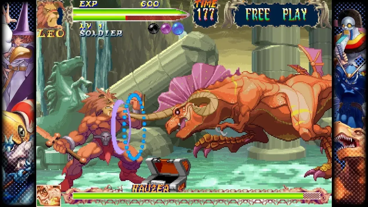 Capture du jeu Capcom Fighting Collection