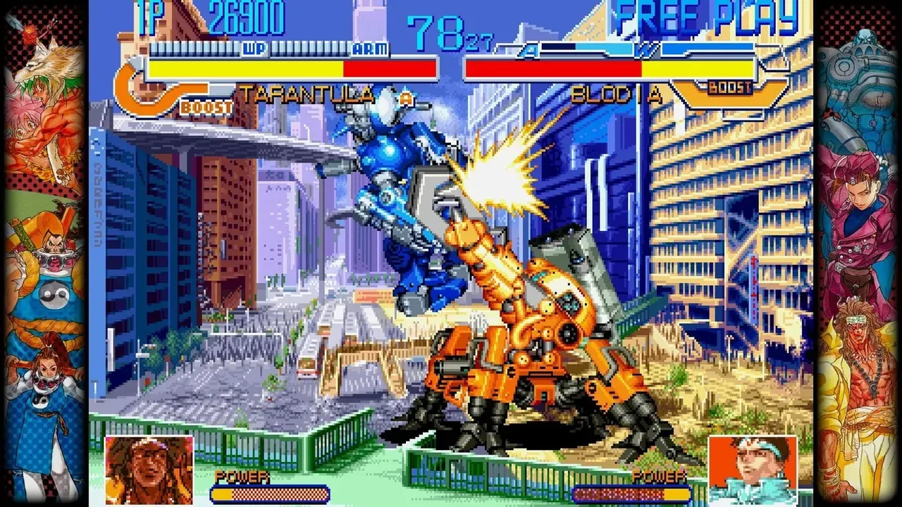 Capture du jeu Capcom Fighting Collection