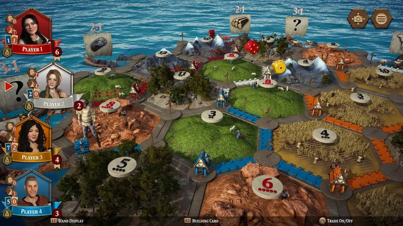 Capture du jeu Catan Console Edition