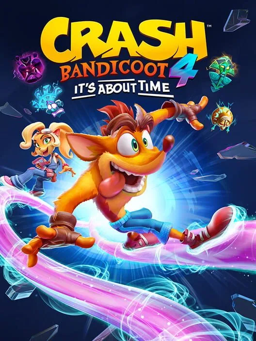 Jaquette du jeu Crash Bandicoot 4 : It’s About Time