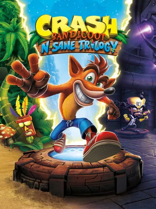 Jaquette du jeu Crash Bandicoot N.Sane Trilogy