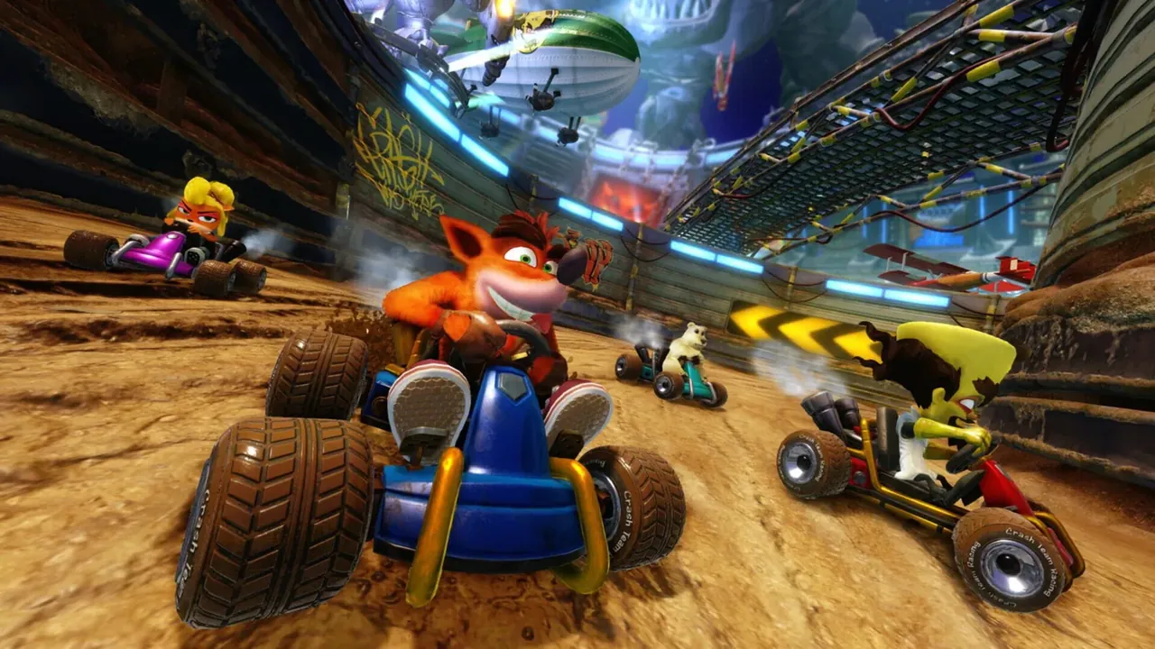 Capture du jeu CTR Nitro-Fueled