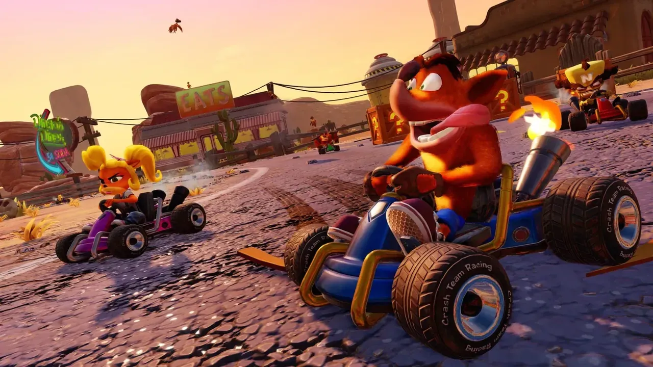 Capture du jeu CTR Nitro-Fueled
