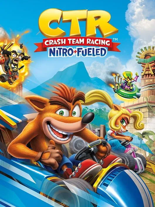 Jaquette du jeu CTR Nitro-Fueled