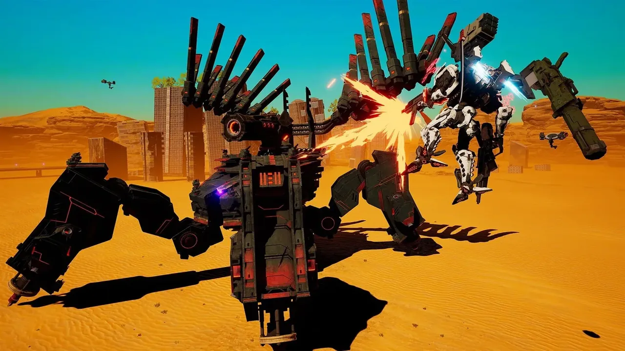 Capture du jeu Daemon X Machina