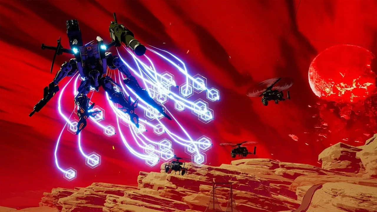 Capture du jeu Daemon X Machina