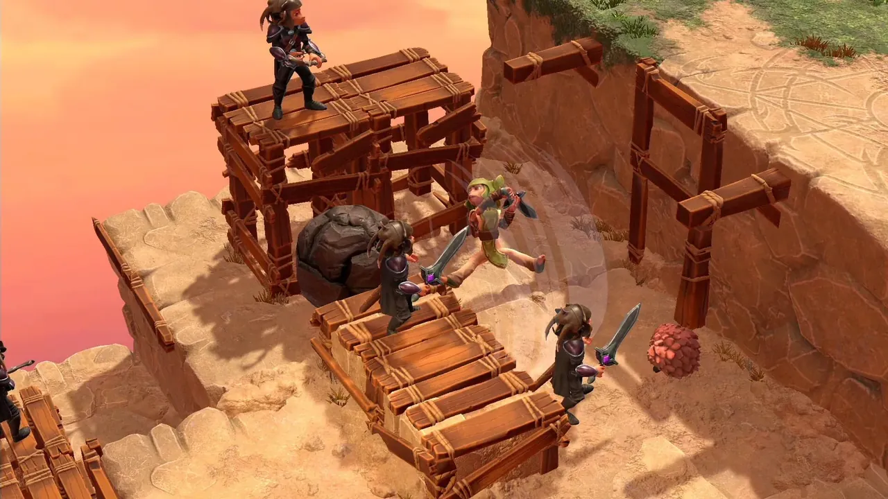 Capture du jeu Dark Crystal : Age of Resistance Tactics