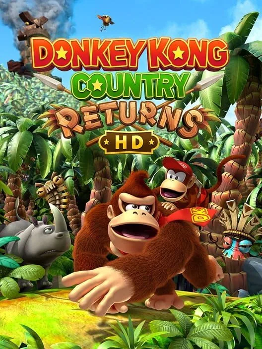 Jaquette du jeu Donkey Kong Country Returns HD