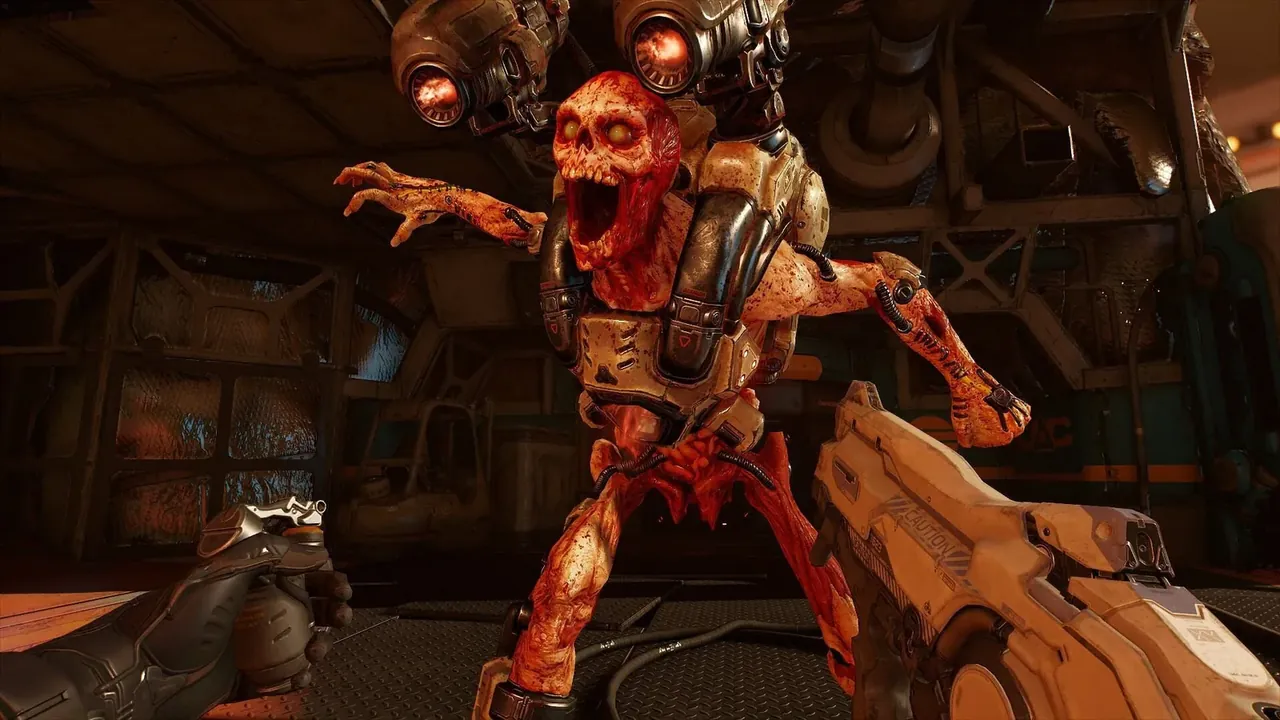 Capture du jeu Doom VFR