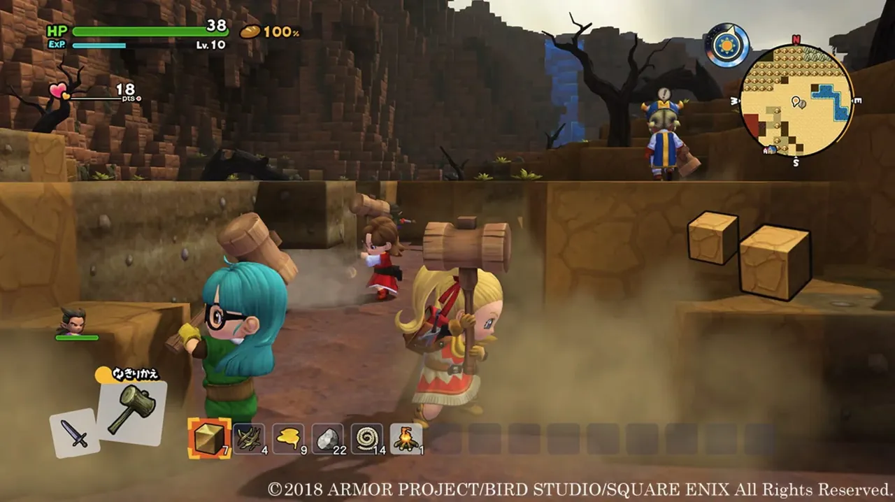 Capture du jeu Dragon Quest Builders 2