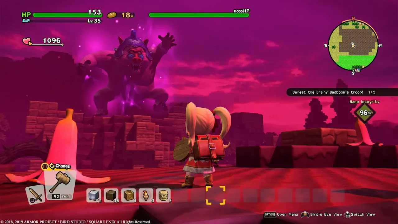 Capture du jeu Dragon Quest Builders 2