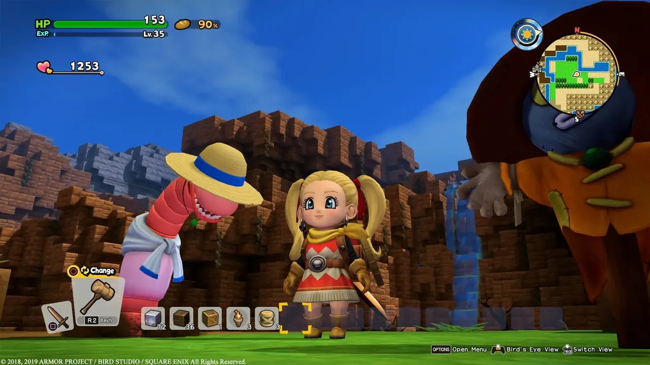 Capture du jeu Dragon Quest Builders 2