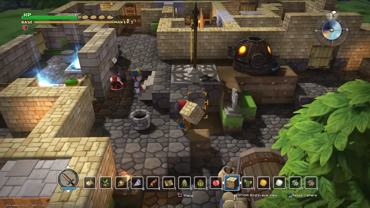 Capture du jeu Dragon Quest Builders