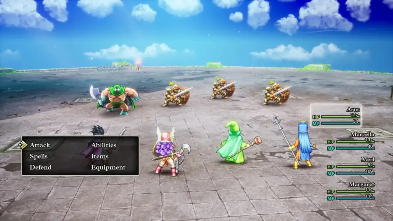 Capture du jeu Dragon Quest III HD-2D Remake