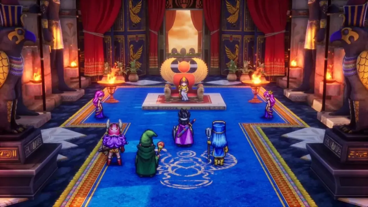 Capture du jeu Dragon Quest III HD-2D Remake