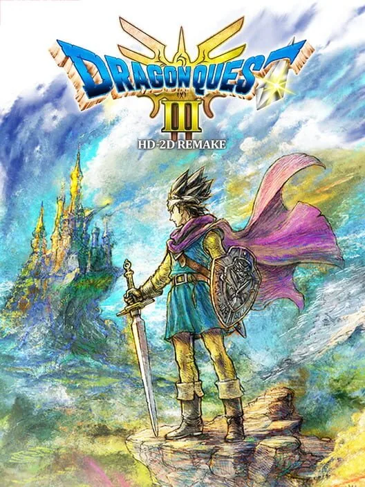 Jaquette du jeu Dragon Quest III HD-2D Remake