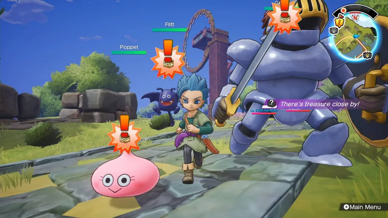 Capture du jeu Dragon Quest Treasures
