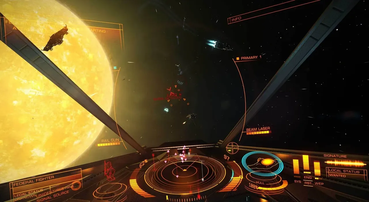 Capture du jeu Elite: Dangerous