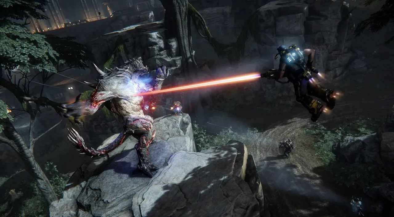 Capture du jeu Evolve