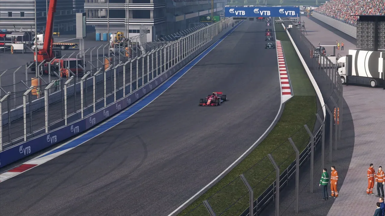Capture du jeu F1 2018