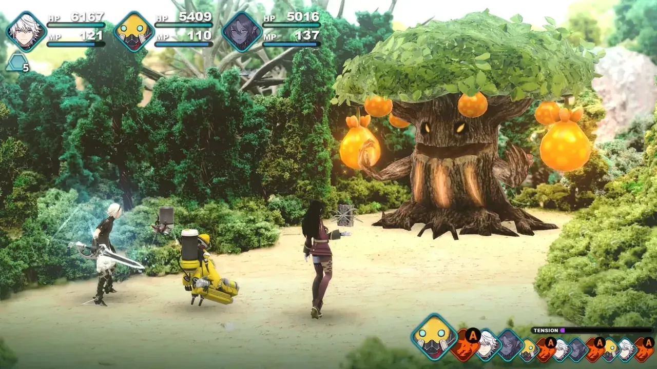 Capture du jeu Fantasian Neo Dimension