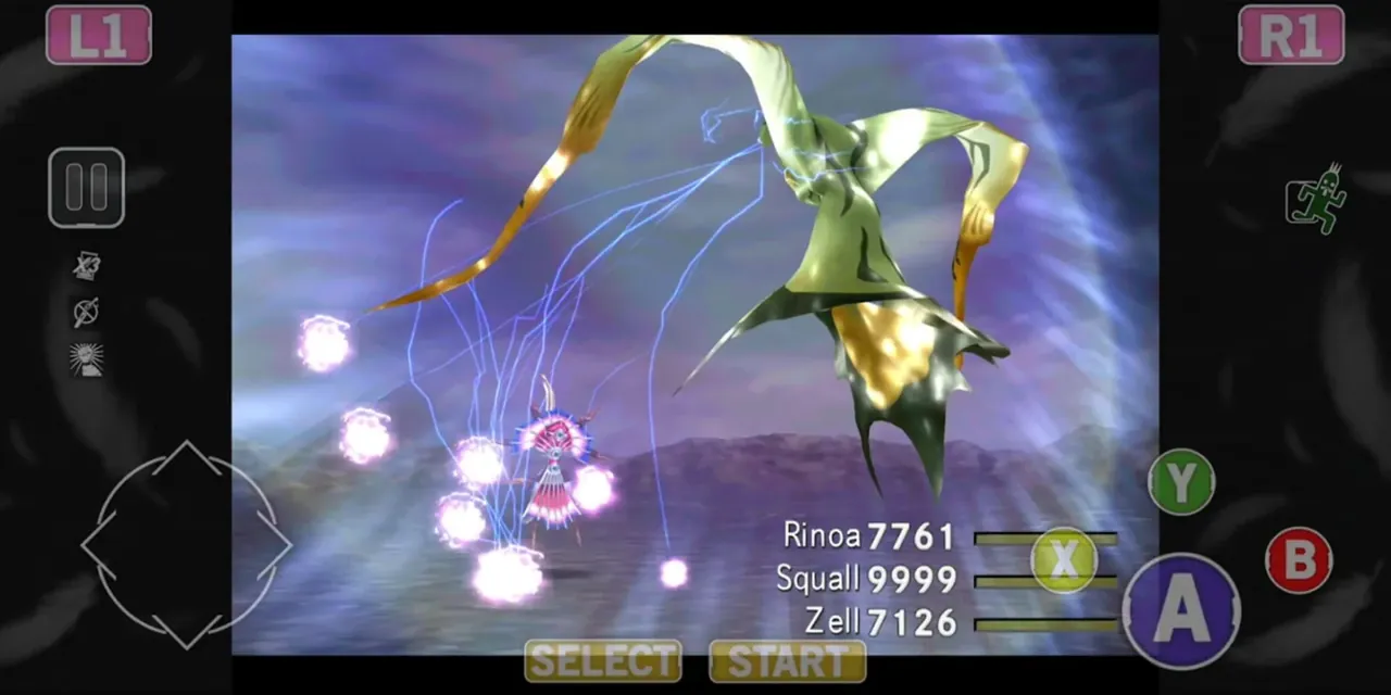 Capture du jeu Final Fantasy VIII Remastered