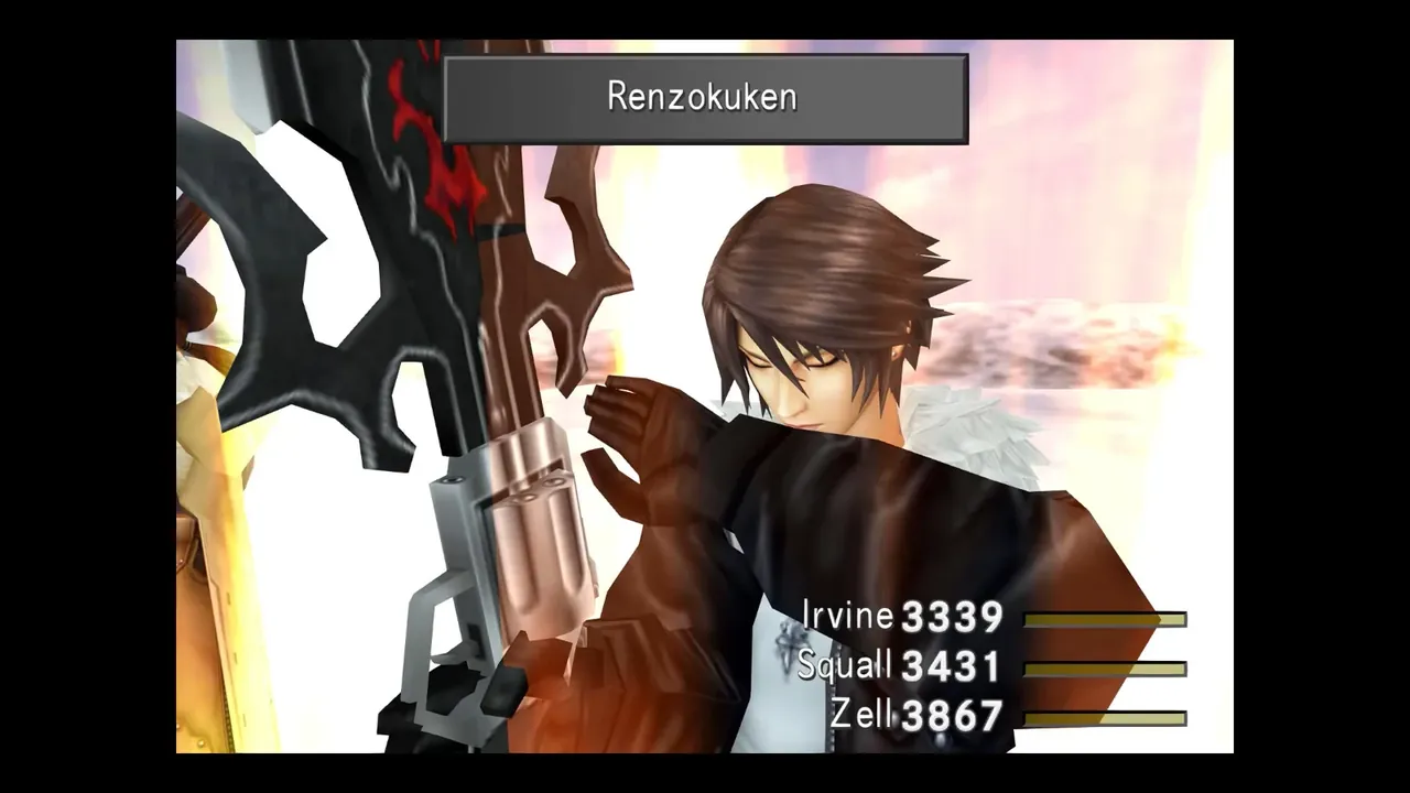 Capture du jeu Final Fantasy VIII Remastered