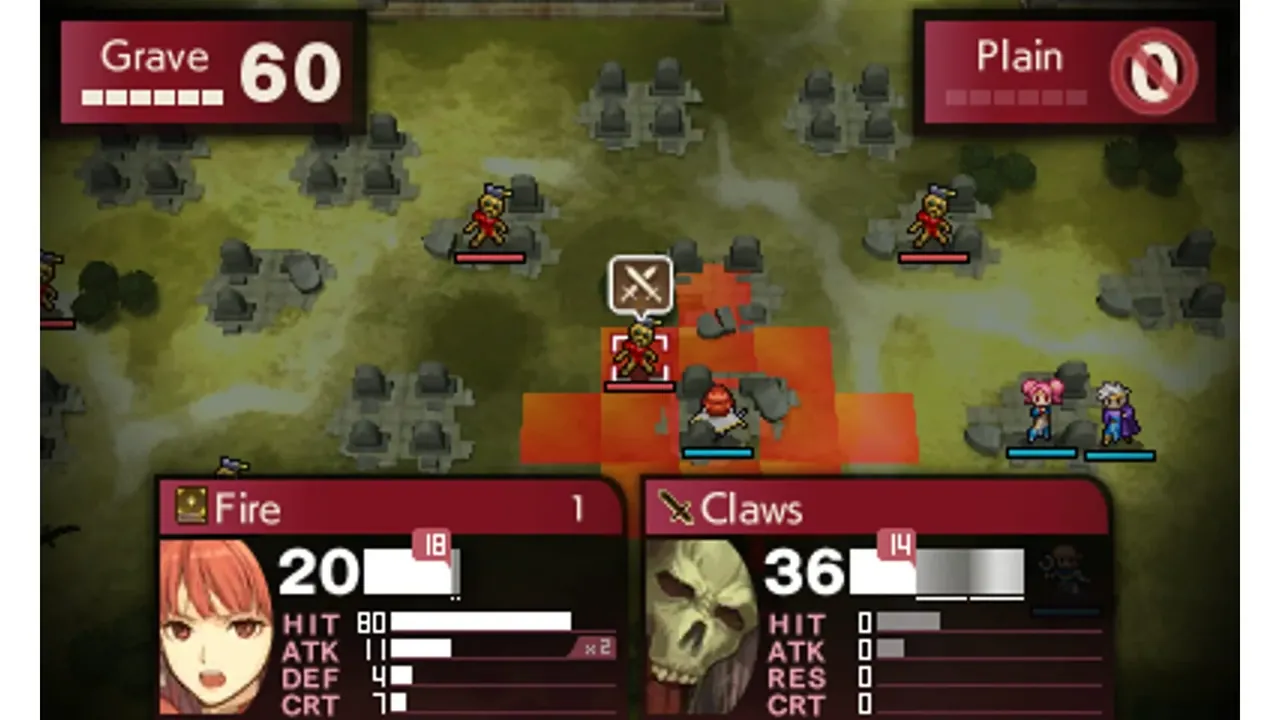 Capture du jeu Fire Emblem Echoes : Shadows of Valentia