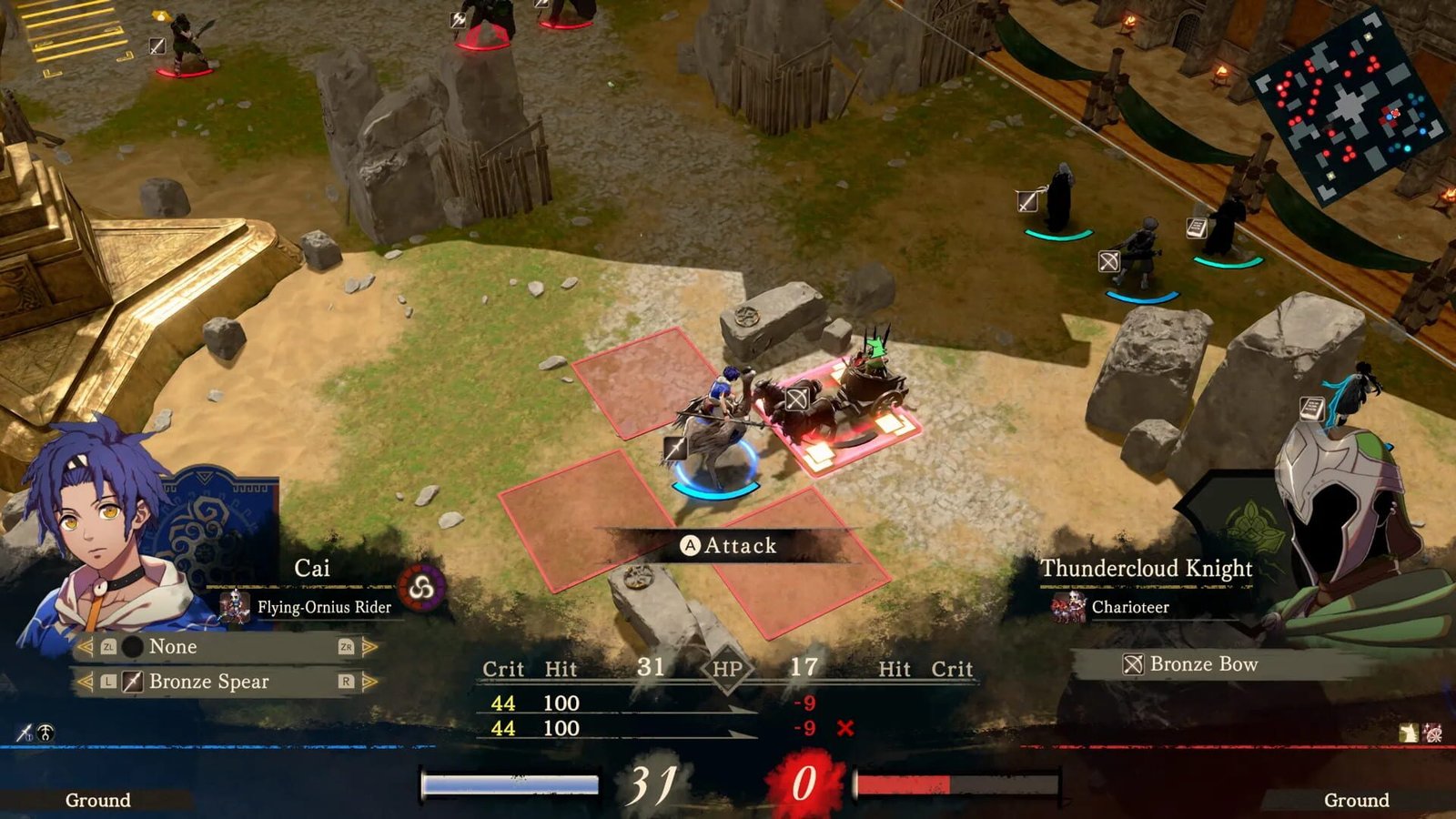 Fire Emblem: Fortune's Weave capture 3