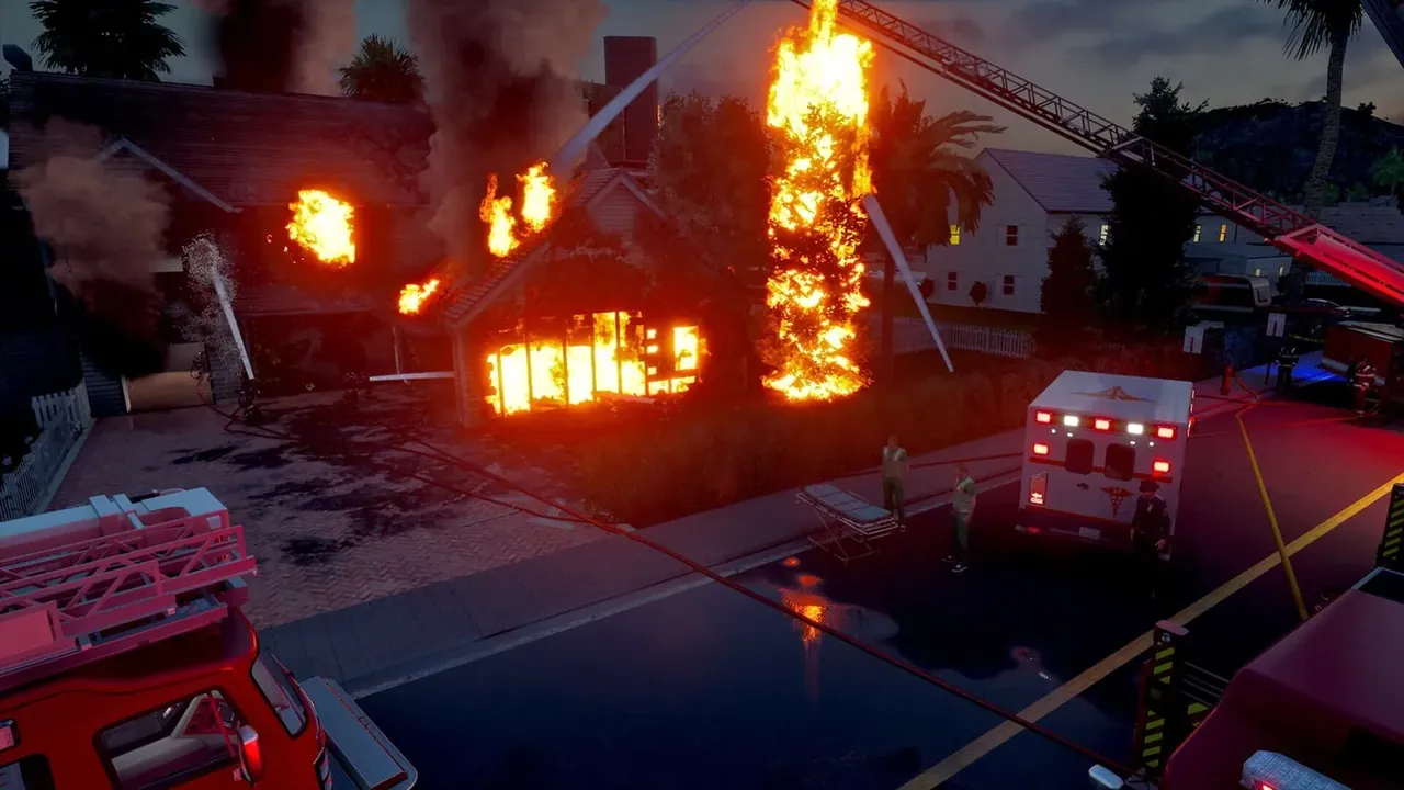 Capture du jeu Firefighting Simulator – The Squad